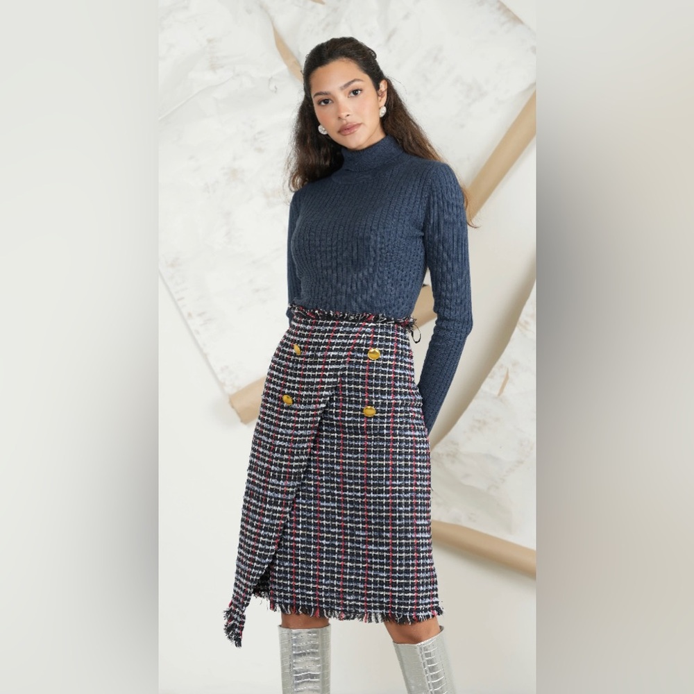 Udel New York Tweed Skirt